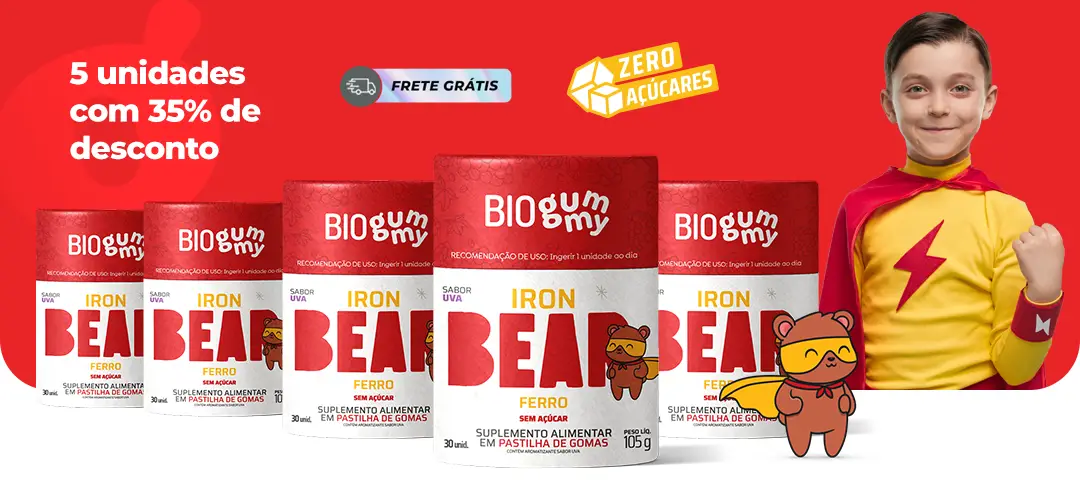 COMBO Iron Bear 5 Unidade - mobile COMBO Iron Bear 5 Unidade