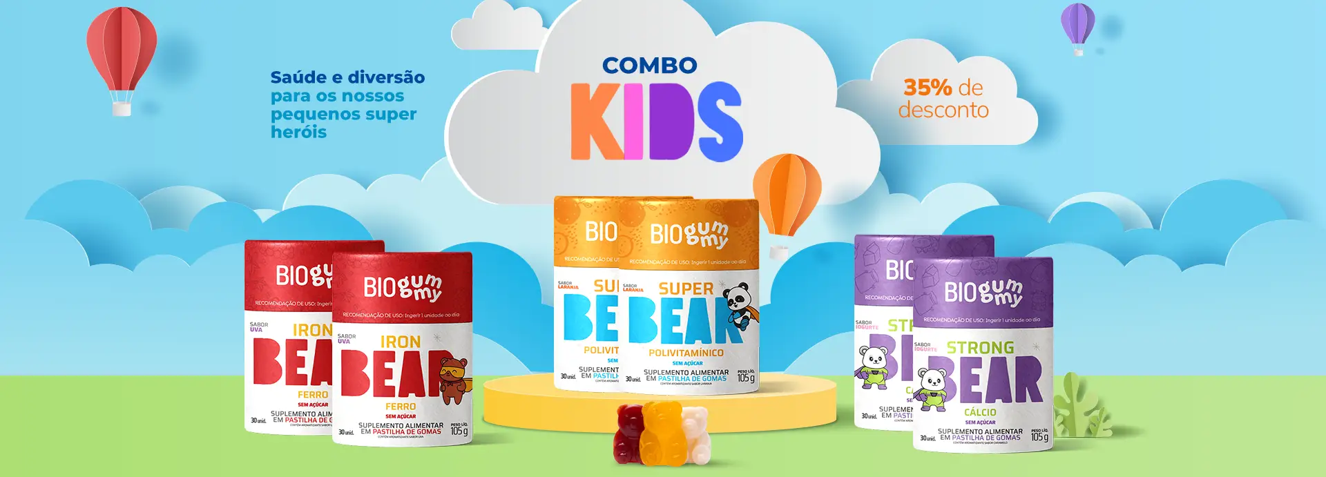 Combo Kids Biogummy Combo Kids Biogummy