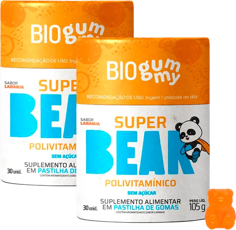 SUPER BEAR-COMBO6 Biogummy Super Bear Polivitamínico Infantil