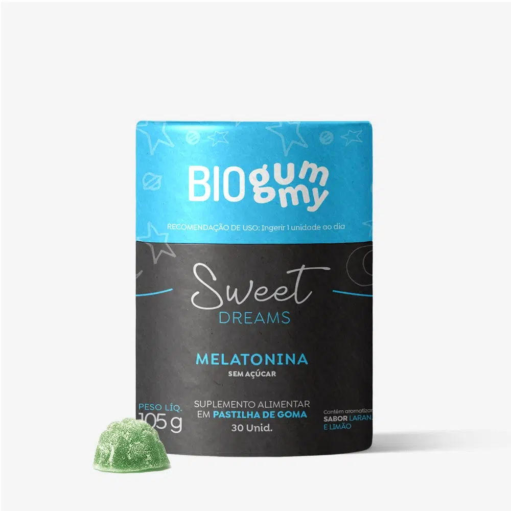 Melatonina em Goma Melatonina em Goma Biogummy