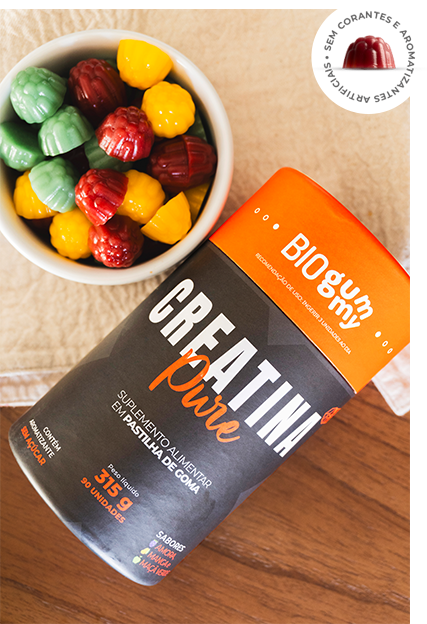 CREATINA PURE BIOGUMMY FOTO CREATINA PURE BIOGUMMY FOTO